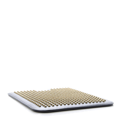 Saint Laurent Calfskin Studded iPad Case Black 4 of 7