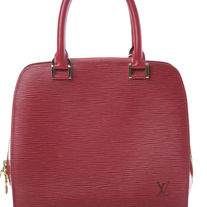 Louis Vuitton Epi Pont-Neuf Castillan Red 7 of 20