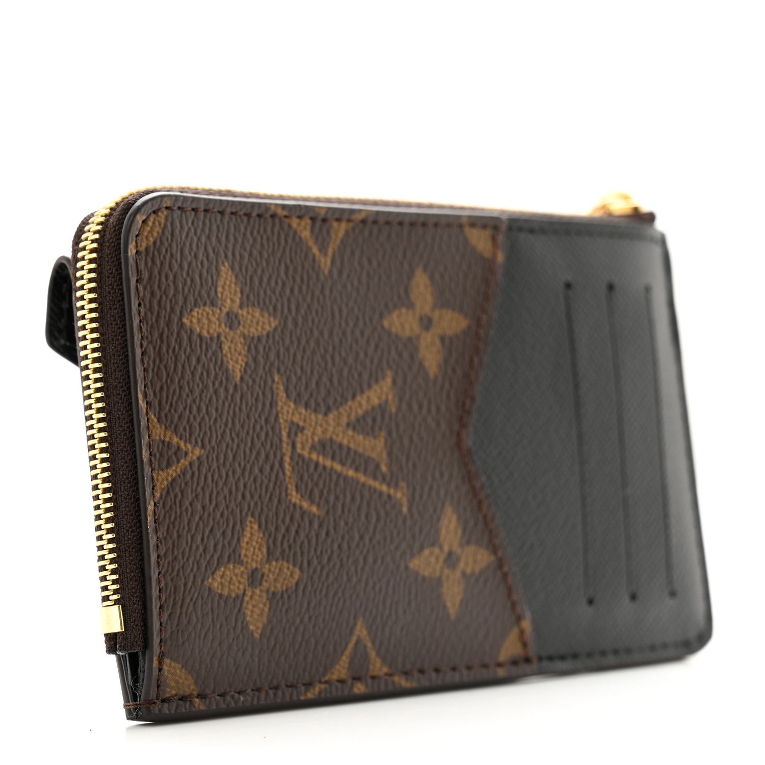 Louis Vuitton Monogram Recto Verso Card Holder Black 3 of 8
