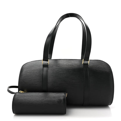 Louis Vuitton Epi Soufflot Black 2 of 11