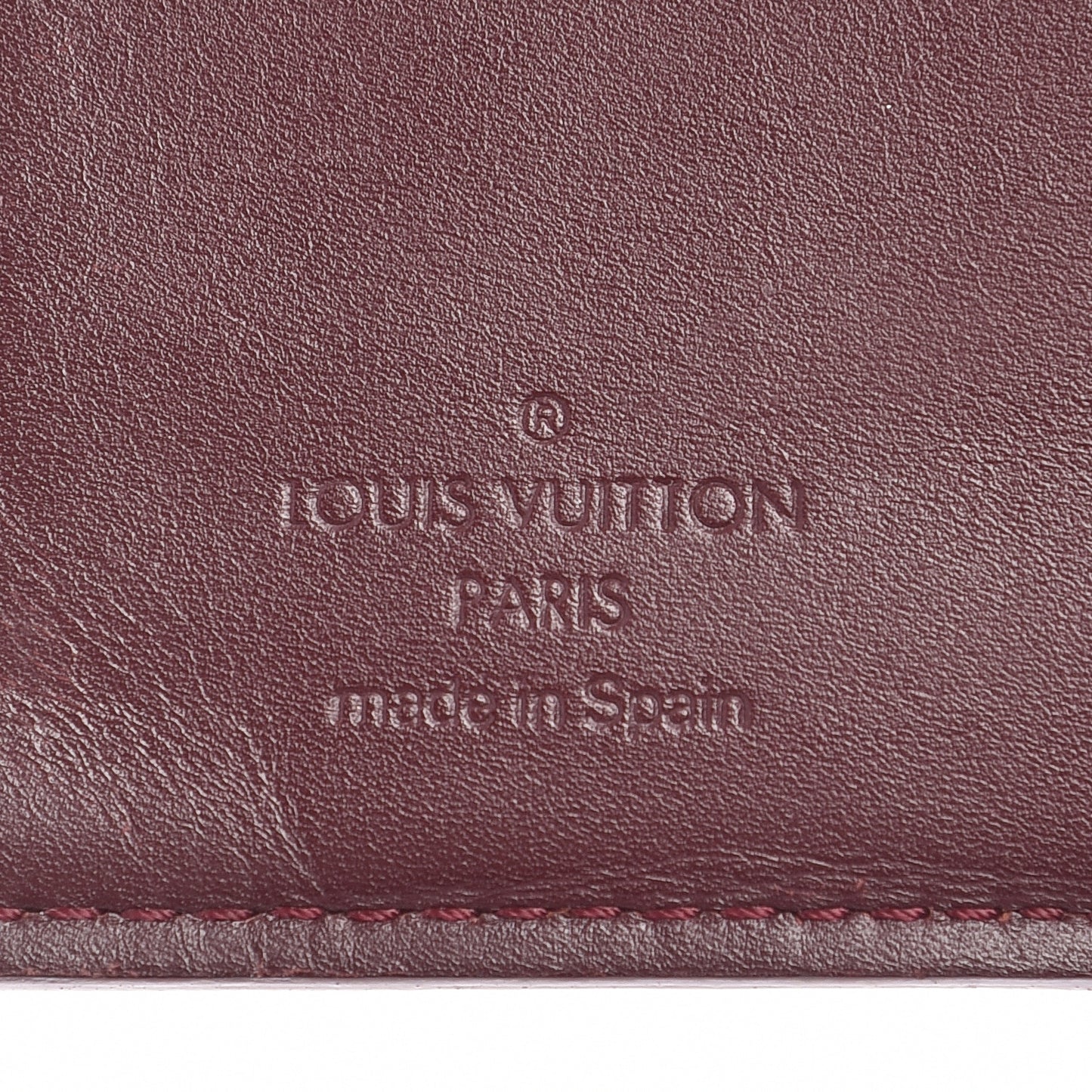 Vernis Small Ring Agenda Cover Rouge Fauviste