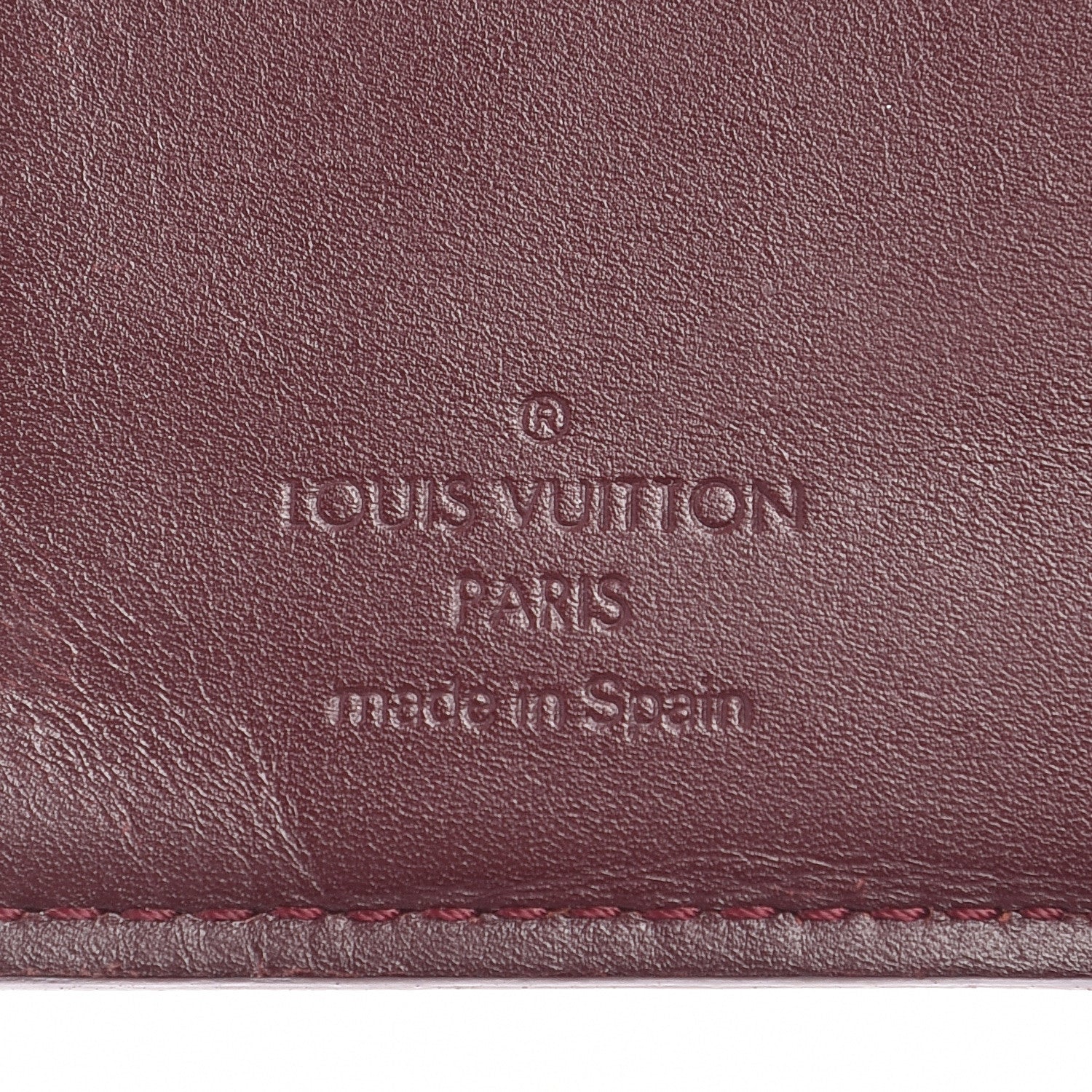 Louis Vuitton Vernis Small Ring Agenda Cover Rouge Fauviste 6 of 10