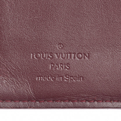 Louis Vuitton Vernis Small Ring Agenda Cover Rouge Fauviste 6 of 10