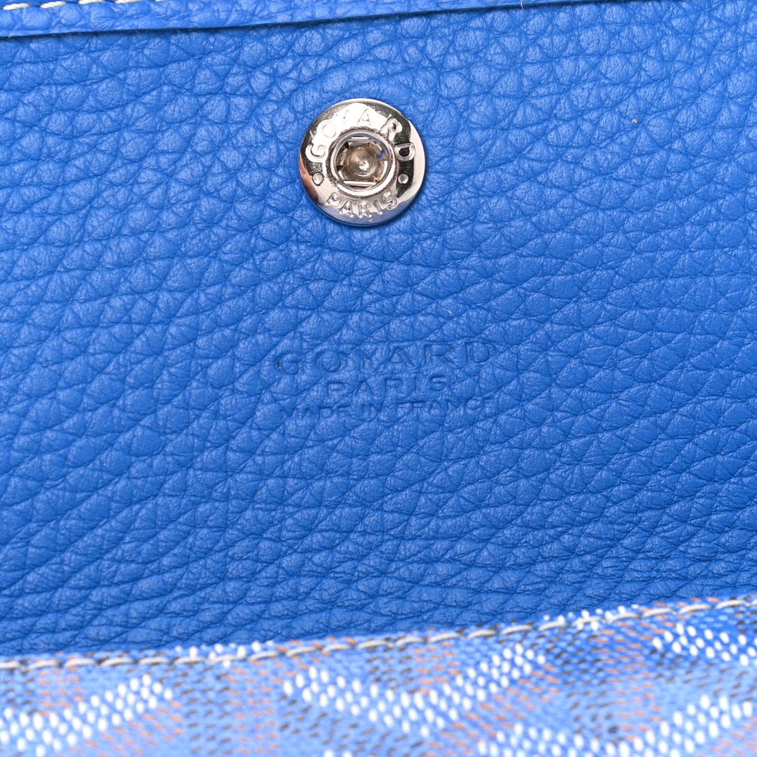 Goyard Goyardine Pouch Sky Blue 6 of 6