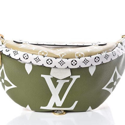 Louis Vuitton Monogram Giant Bumbag Kaki Beige 7 of 10