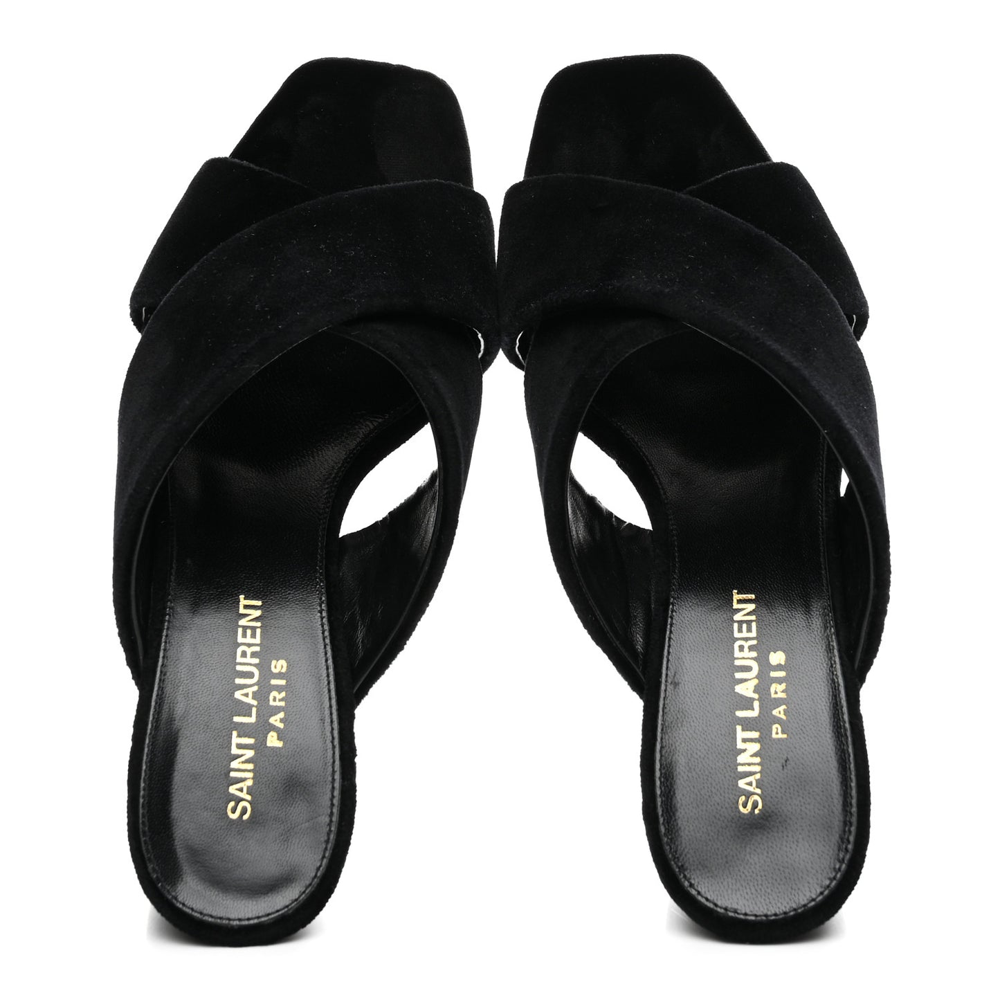 Velvet LouLou Mules 36 Black