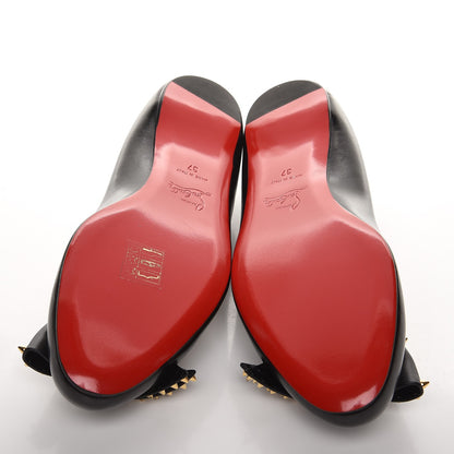 Christian Louboutin Nappa Ballalarina Flats 37 Black 7 of 8