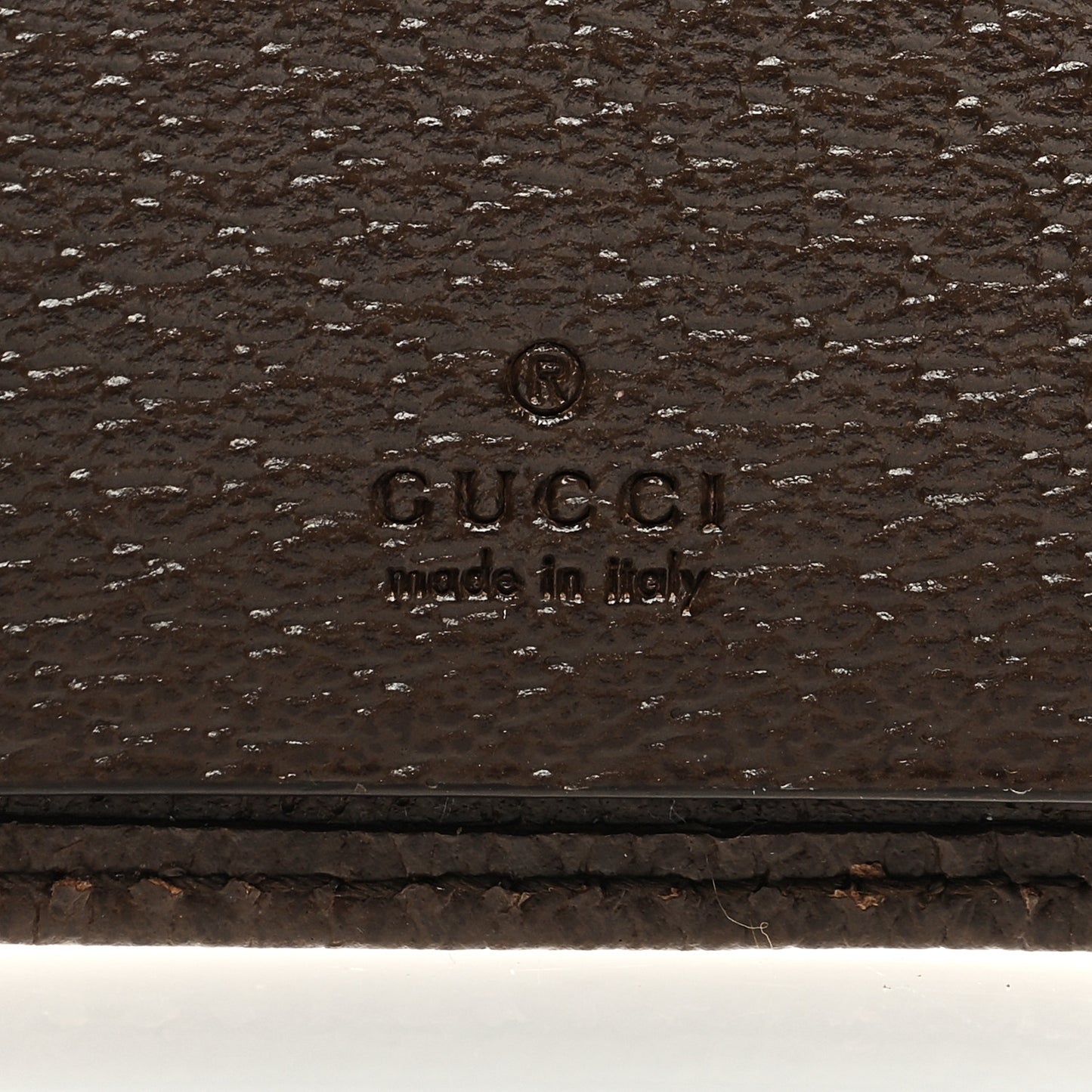 GG Supreme Monogram Web Ophidia 6 Key Holder Case Beige New Acero