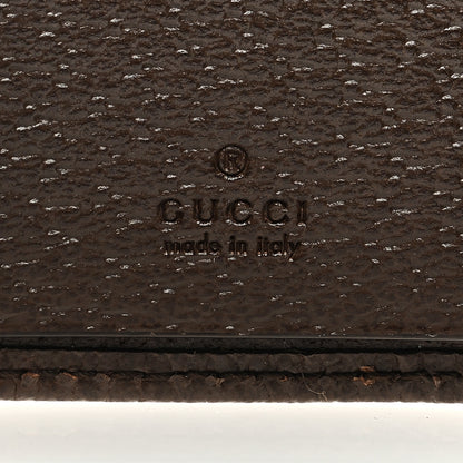 Gucci GG Supreme Monogram Web Ophidia 6 Key Holder Case Beige New Acero 6 of 6