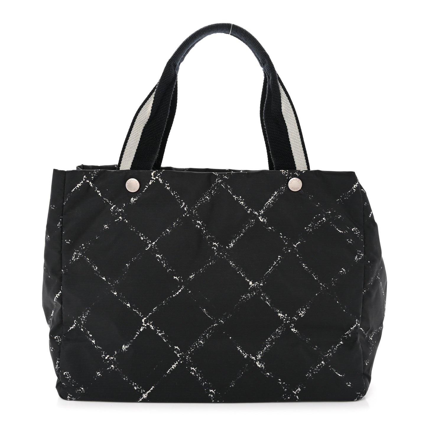 Nylon Travel Toiletry Tote Black