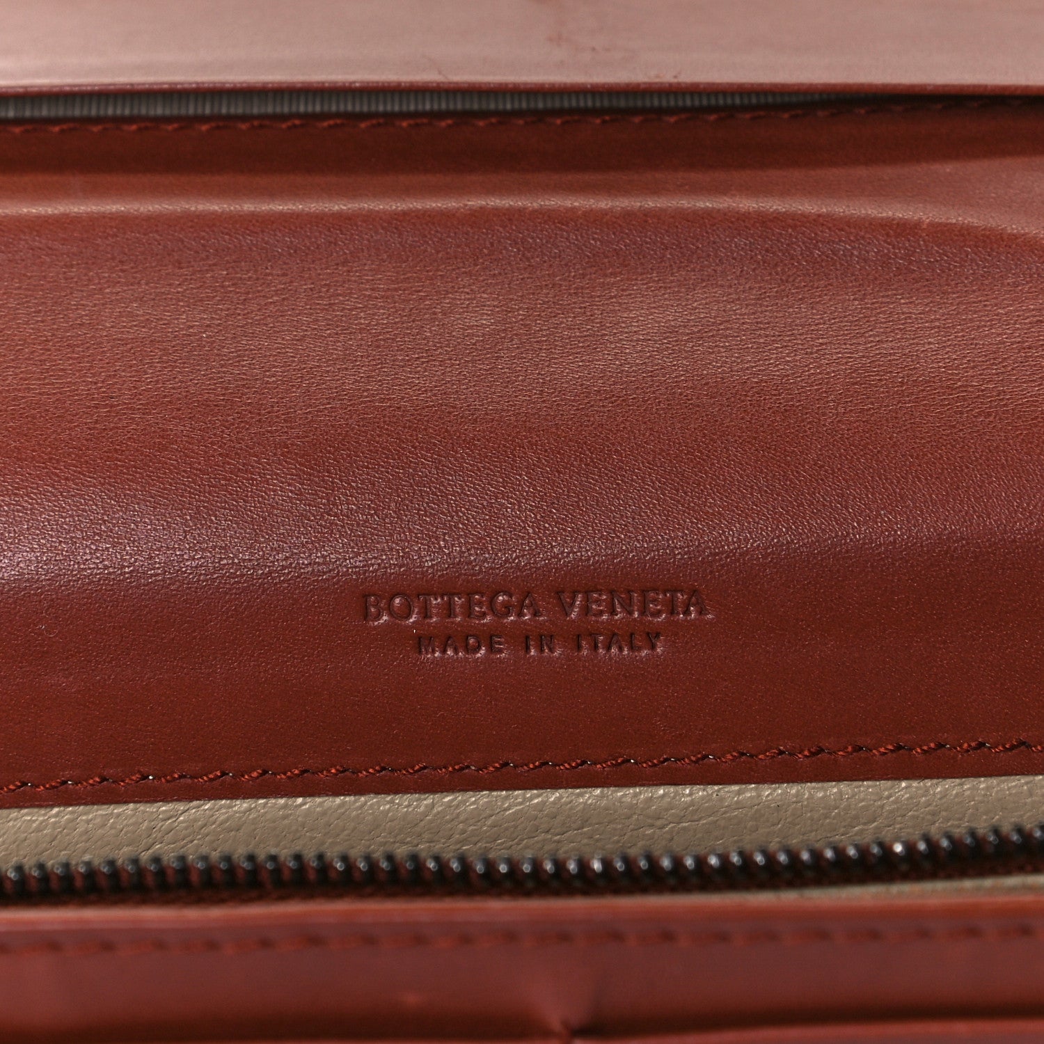 Bottega Veneta Nappa Intrecciato Perforated Continental Flap Wallet 5 of 7