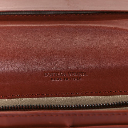 Bottega Veneta Nappa Intrecciato Perforated Continental Flap Wallet 5 of 7
