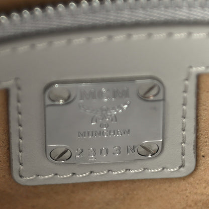 MCM Visetos Mini Patricia Crossbody Bag Soft Pink 6 of 9