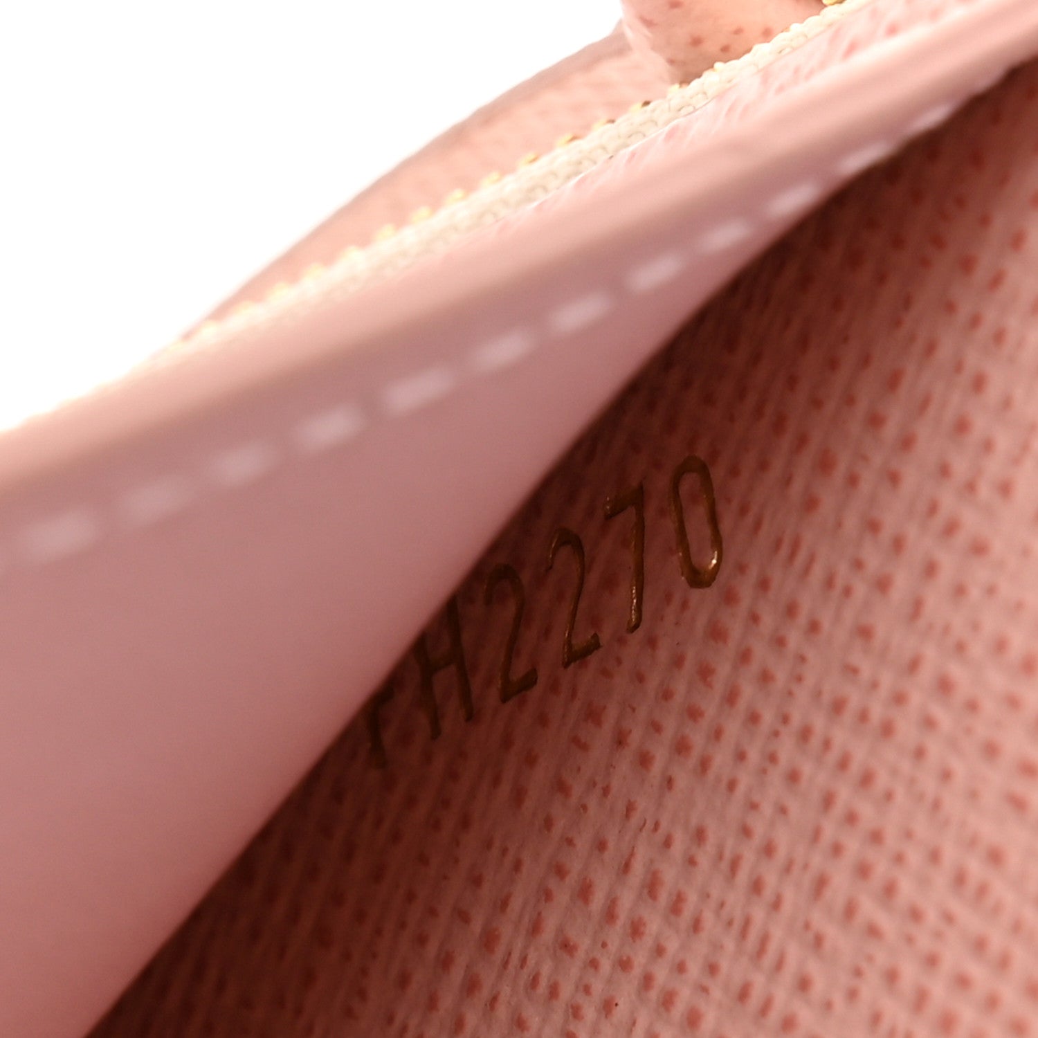 Louis Vuitton Damier Azur Victorine Wallet Rose Ballerine 7 of 9