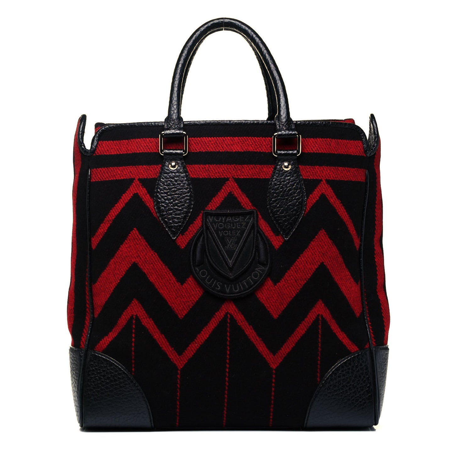 Wool Vail Blanket Cabas Red