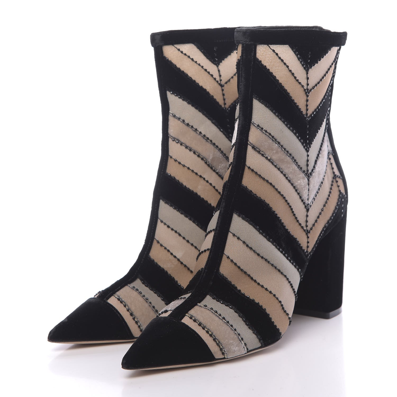 Christian Dior D-Cage Low Boots Boots 38 Pink Grey 3 of 8