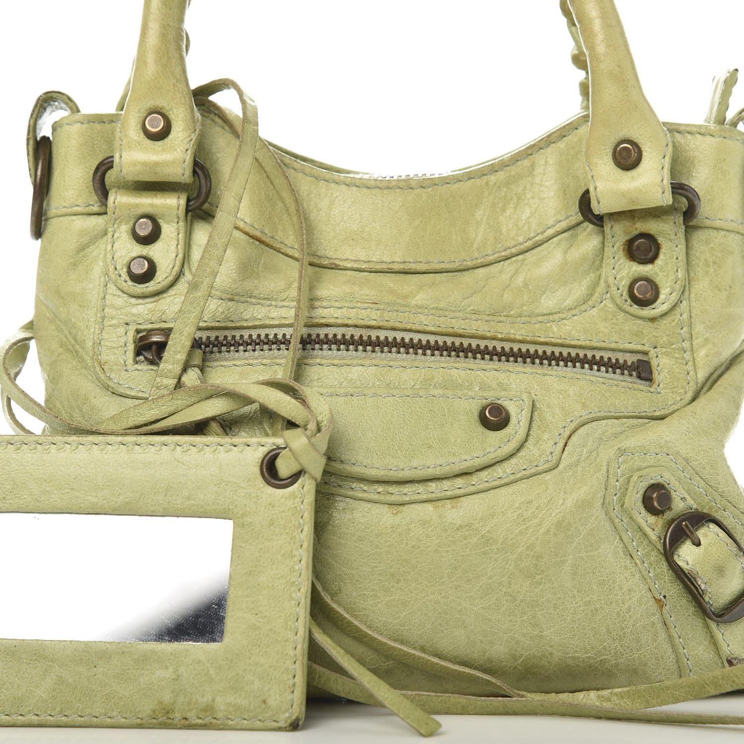 Balenciaga Chevre Mini Classique Light Olive 22 of 22