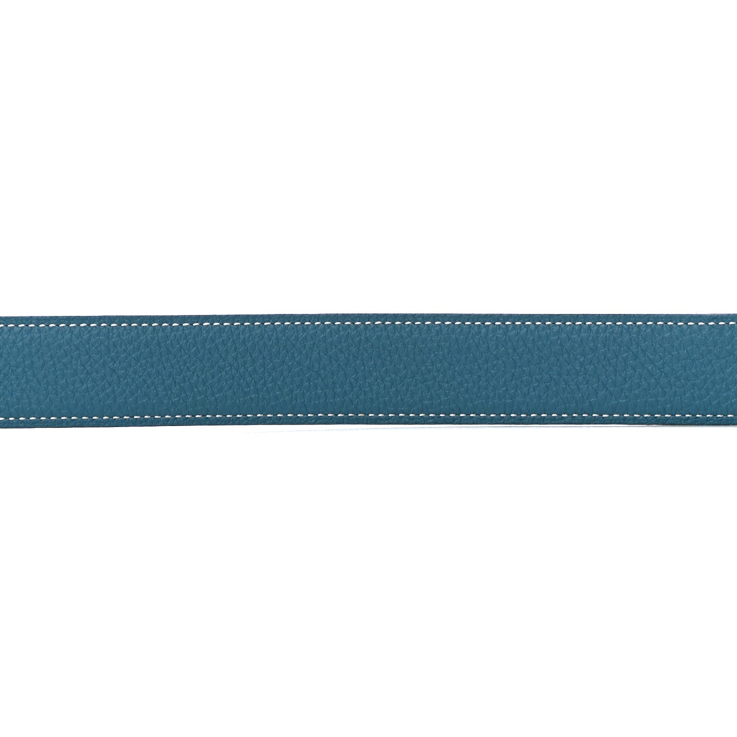 Hermes Box Togo 32mm H Belt 85 Black Blue Jean 7 of 11
