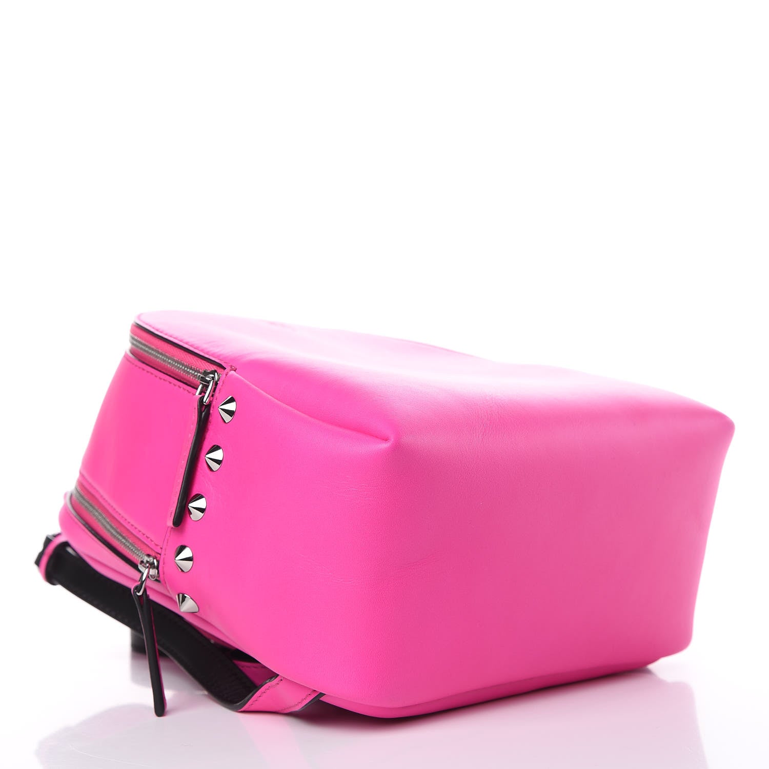 MCM Calfskin Mini Duchess Polke Studs Backpack Electric Pink 4 of 9