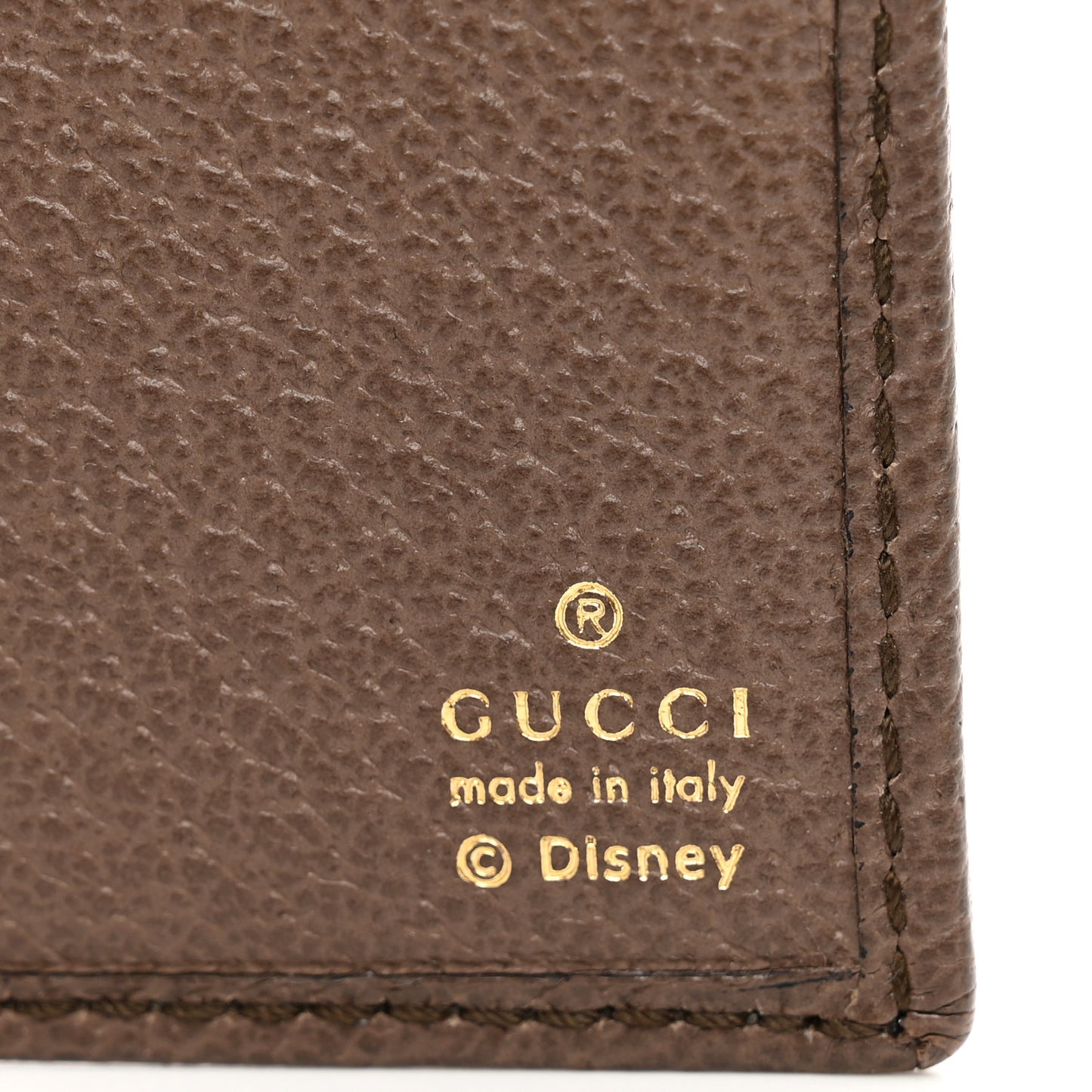 X DISNEY GG Supreme Monogram Donald Duck Interlocking G Wallet Beige Multicolor