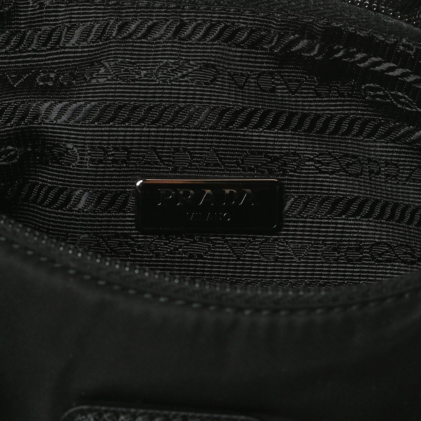 Tessuto Nylon Mini Re-Edition 2000 Bag Black