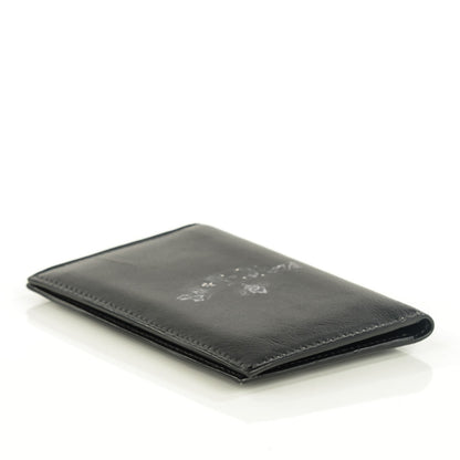 Givenchy Lambskin Elmerinda Folding Card Case Black 3 of 6