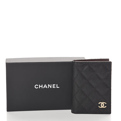 Chanel Caviar Quilted Card Holder Wallet Black 8 of 8