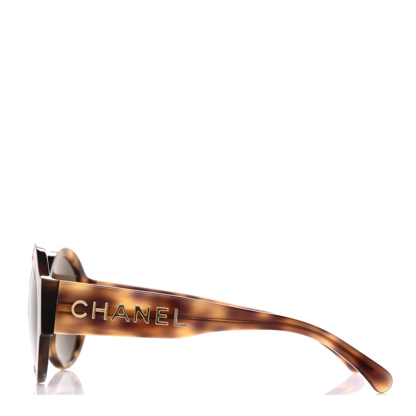 Acetate Polarized Round Sunglasses 5410 Tortoise