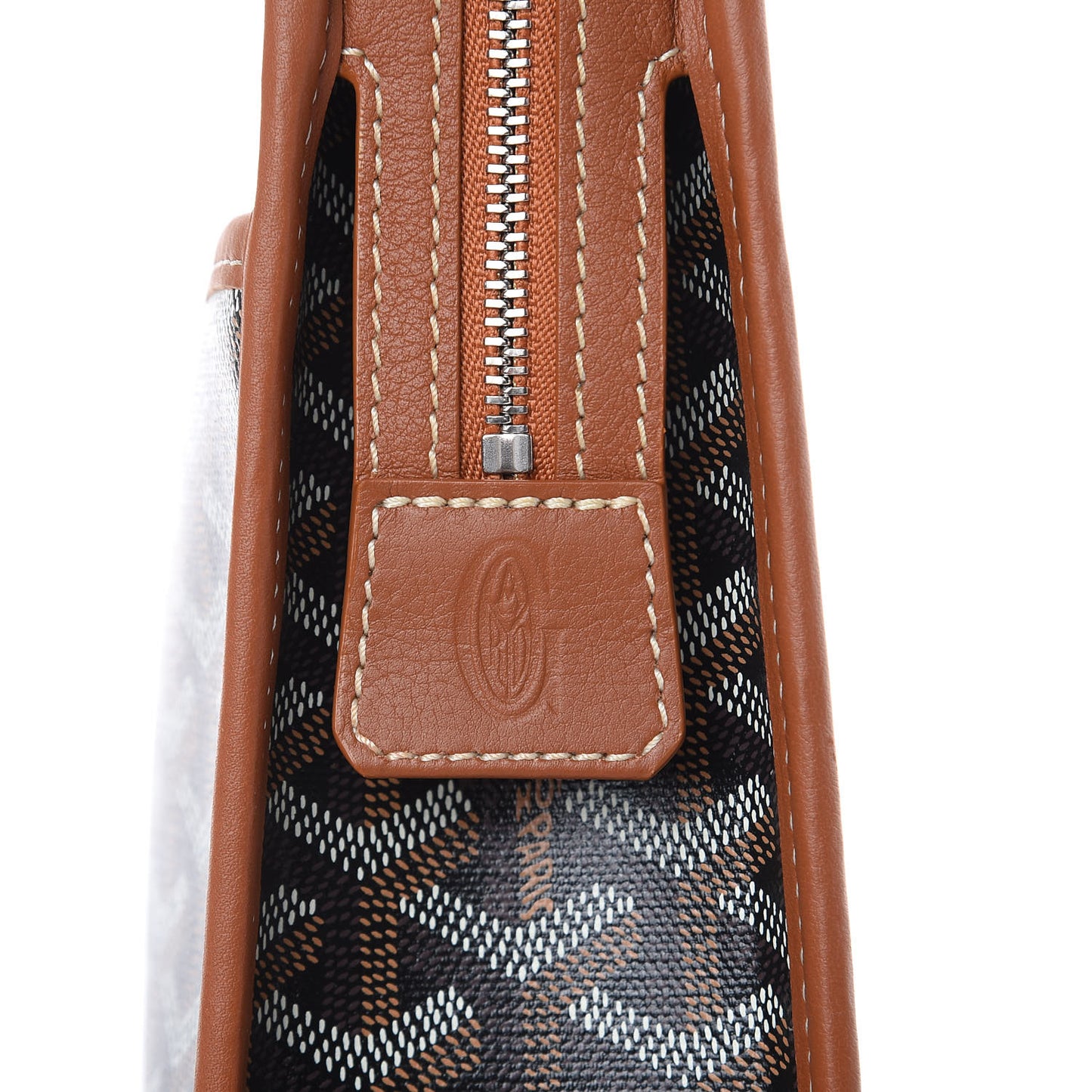 Goyardine Jouvence MM Toiletry Pouch Black Gold