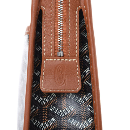 Goyard Goyardine Jouvence MM Toiletry Pouch Black Gold 8 of 8