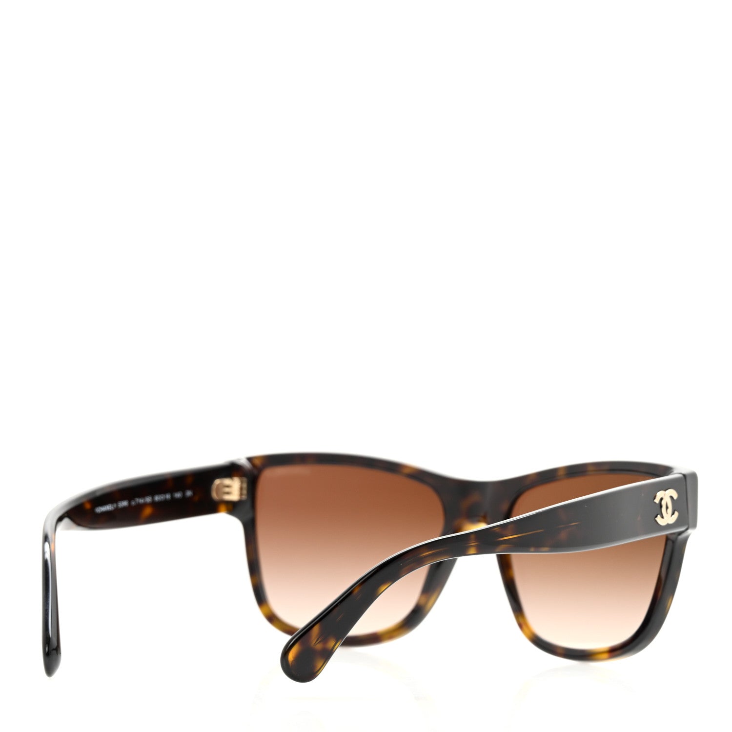 Chanel Acetate Butterfly Sunglasses 5386 Dark Tortoise 4 of 7