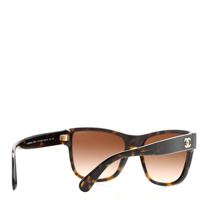 Chanel Acetate Butterfly Sunglasses 5386 Dark Tortoise 4 of 7