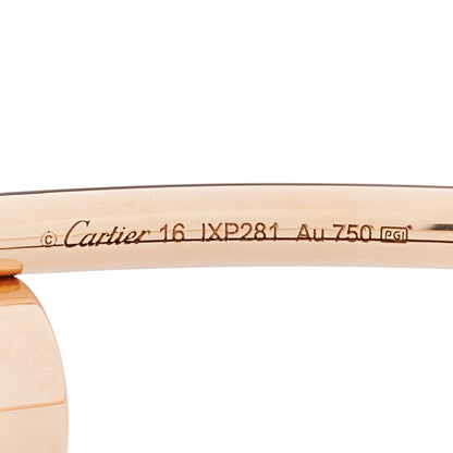 Cartier 18K Pink Gold Small Juste Un Clou Bracelet 16 3 of 4