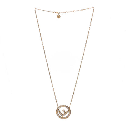 Fendi Metal Crystal F is Fendi Necklace Gold 3 of 6