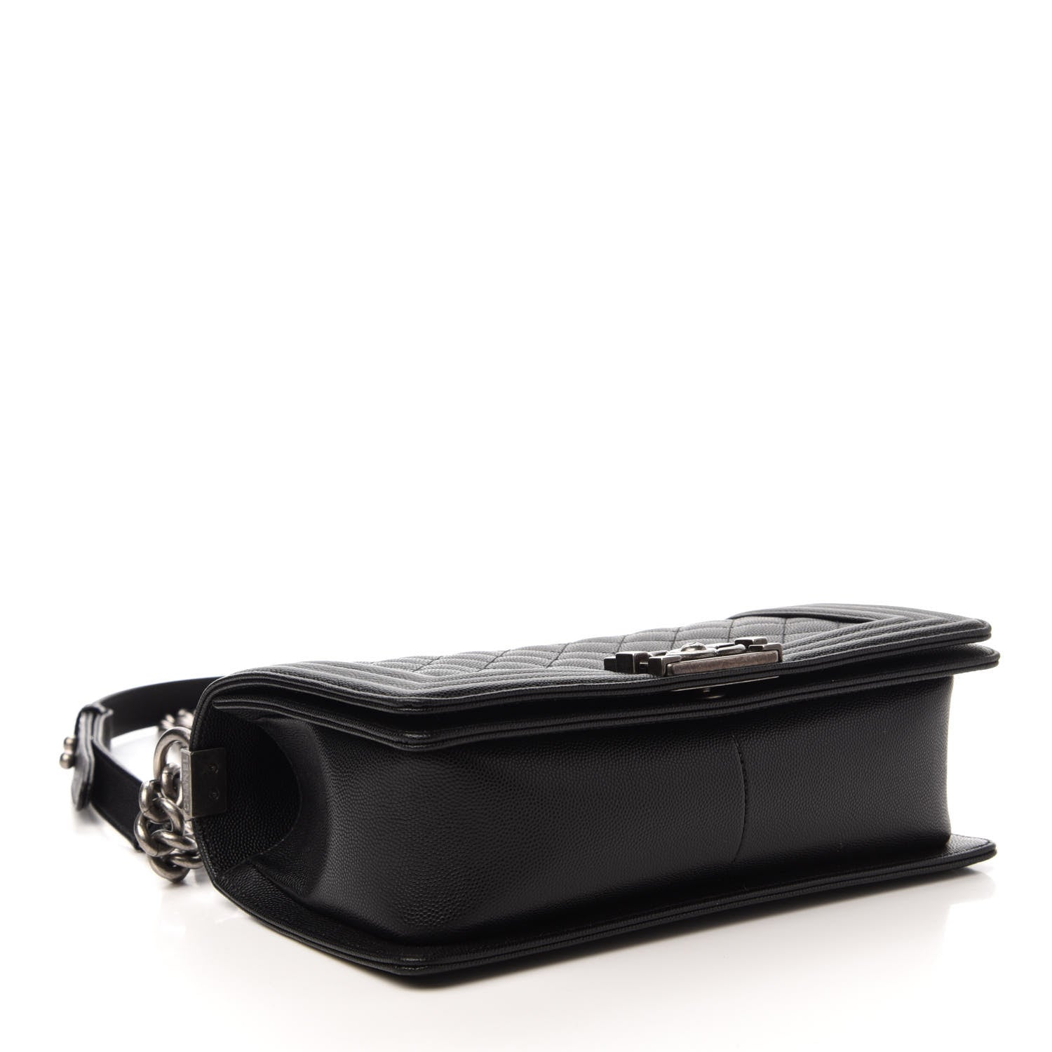 Chanel Caviar Quilted Medium Boy Flap Black 4 of 11