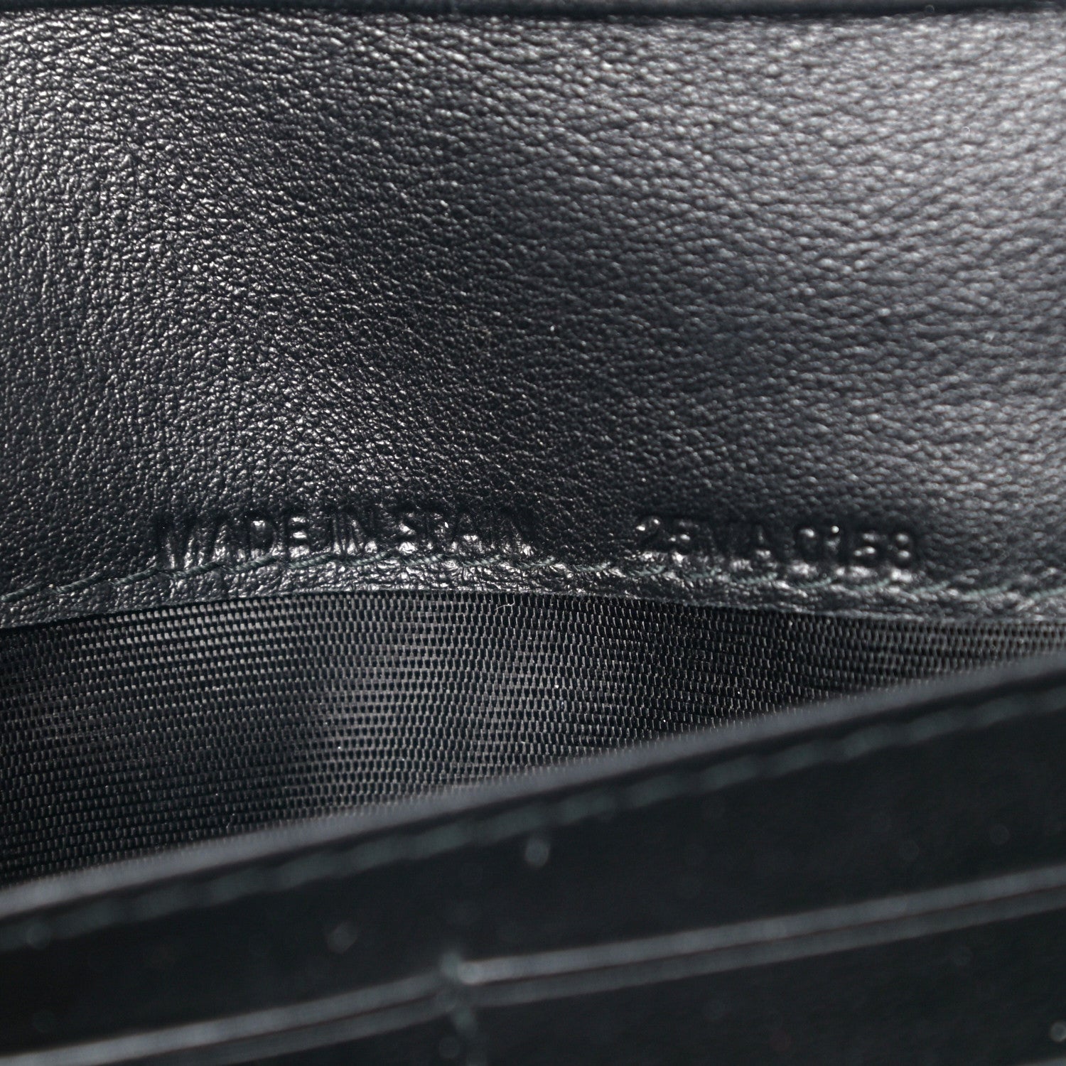 Christian Dior Patent Cannage Lady Dior Rendezvous Wallet On Chain Black 7 of 10
