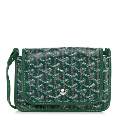 Goyard Goyardine Plumet Wallet Clutch Green 1 of 10