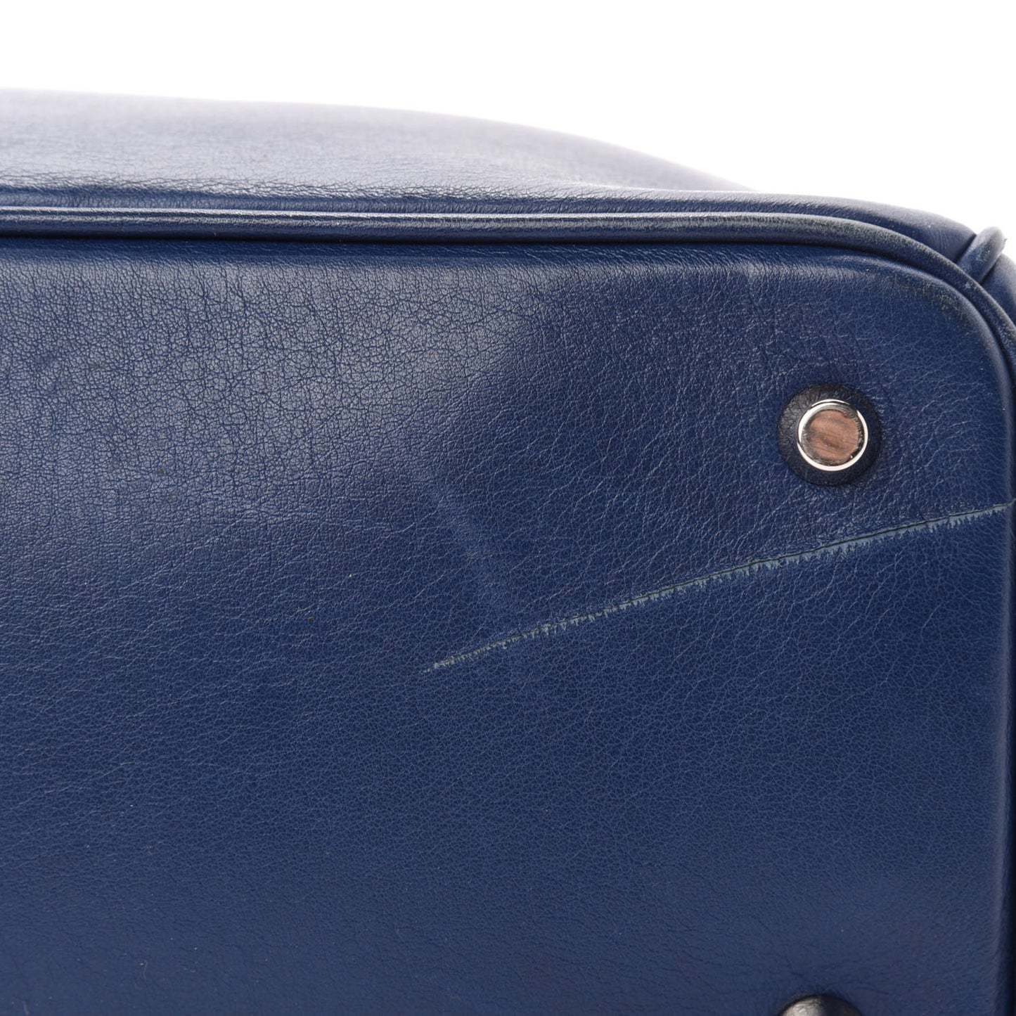 Smooth Calfskin Large Diorissimo Tote Blue