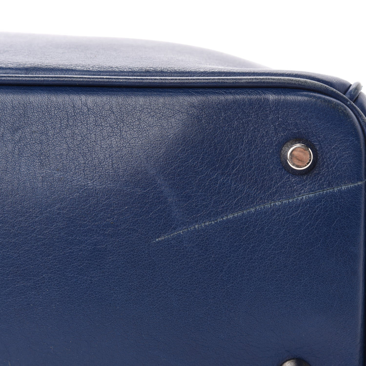 Christian Dior Smooth Calfskin Large Diorissimo Tote Blue 9 of 15