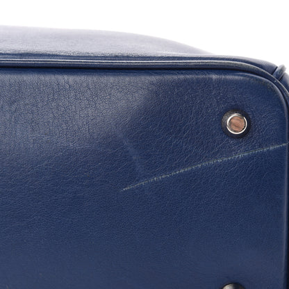 Christian Dior Smooth Calfskin Large Diorissimo Tote Blue 9 of 15