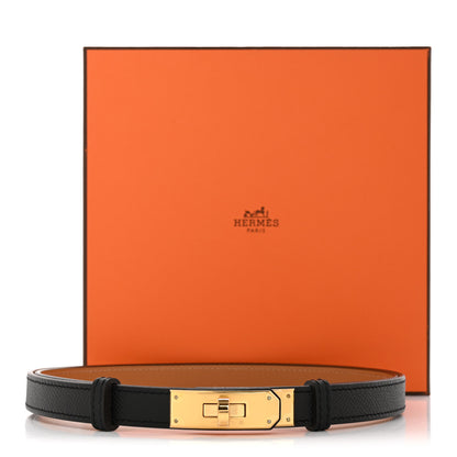 Hermes Epsom Kelly Belt Black 5 of 5