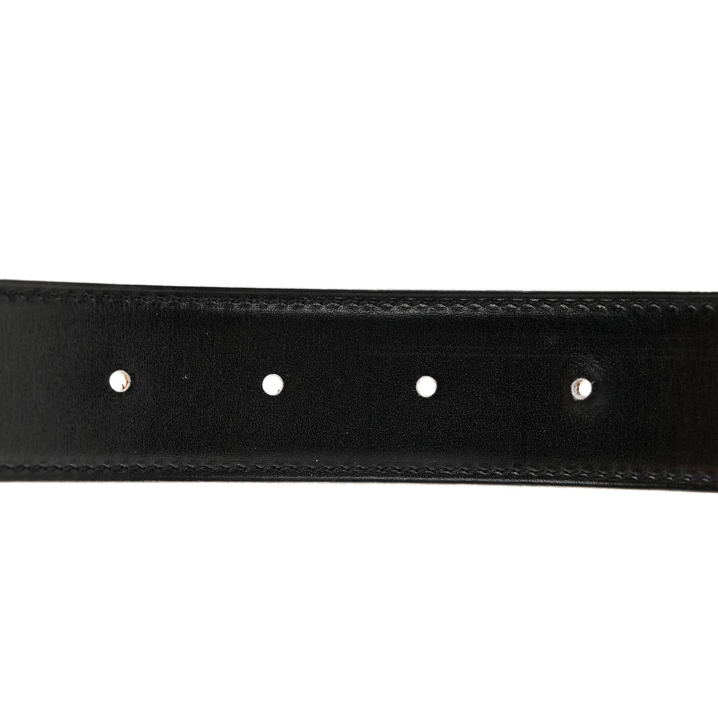 Swift Courchevel 24mm Belt Strap 70 Black Gold