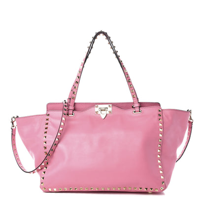 Valentino Garavani Vitello Medium Rockstud Tote Ninphea 1 of 14