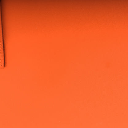 Hermes Lambskin Jige Elan 35 Clutch Orange 8 of 8