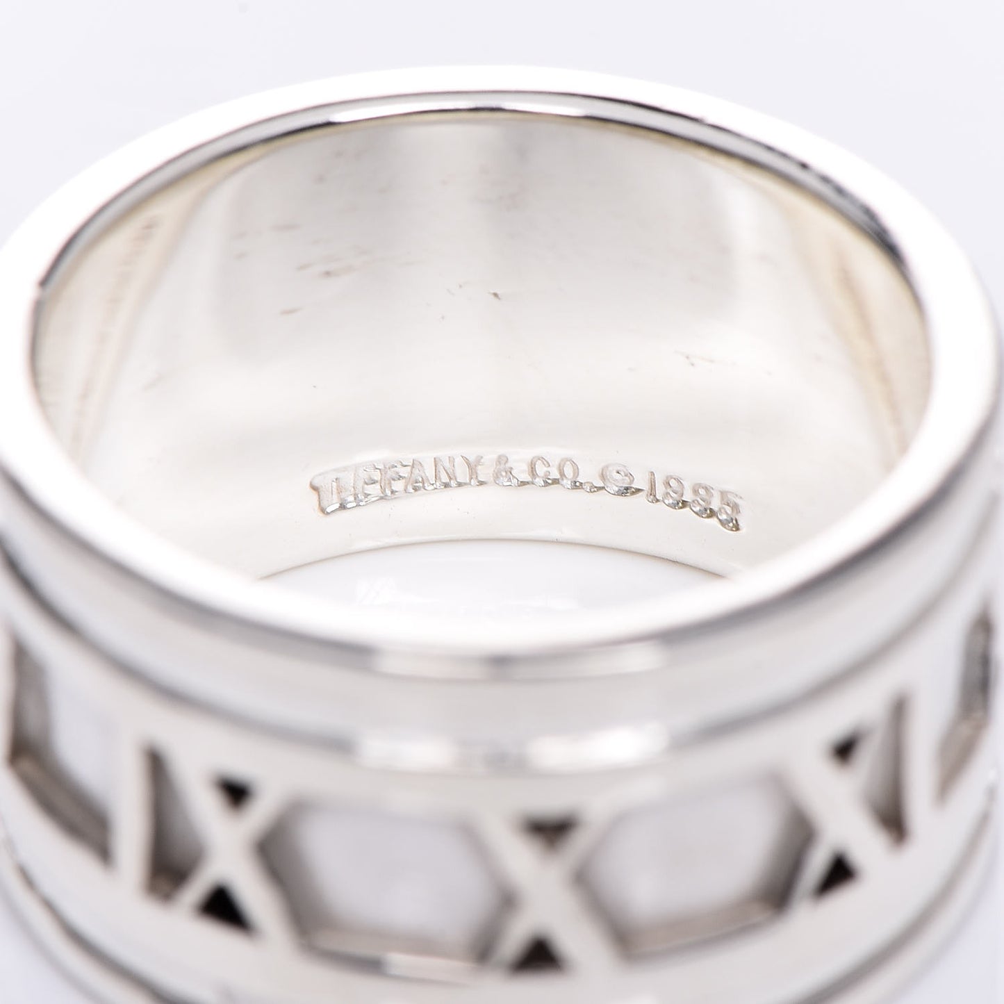 Sterling Silver Atlas Ring 57 8