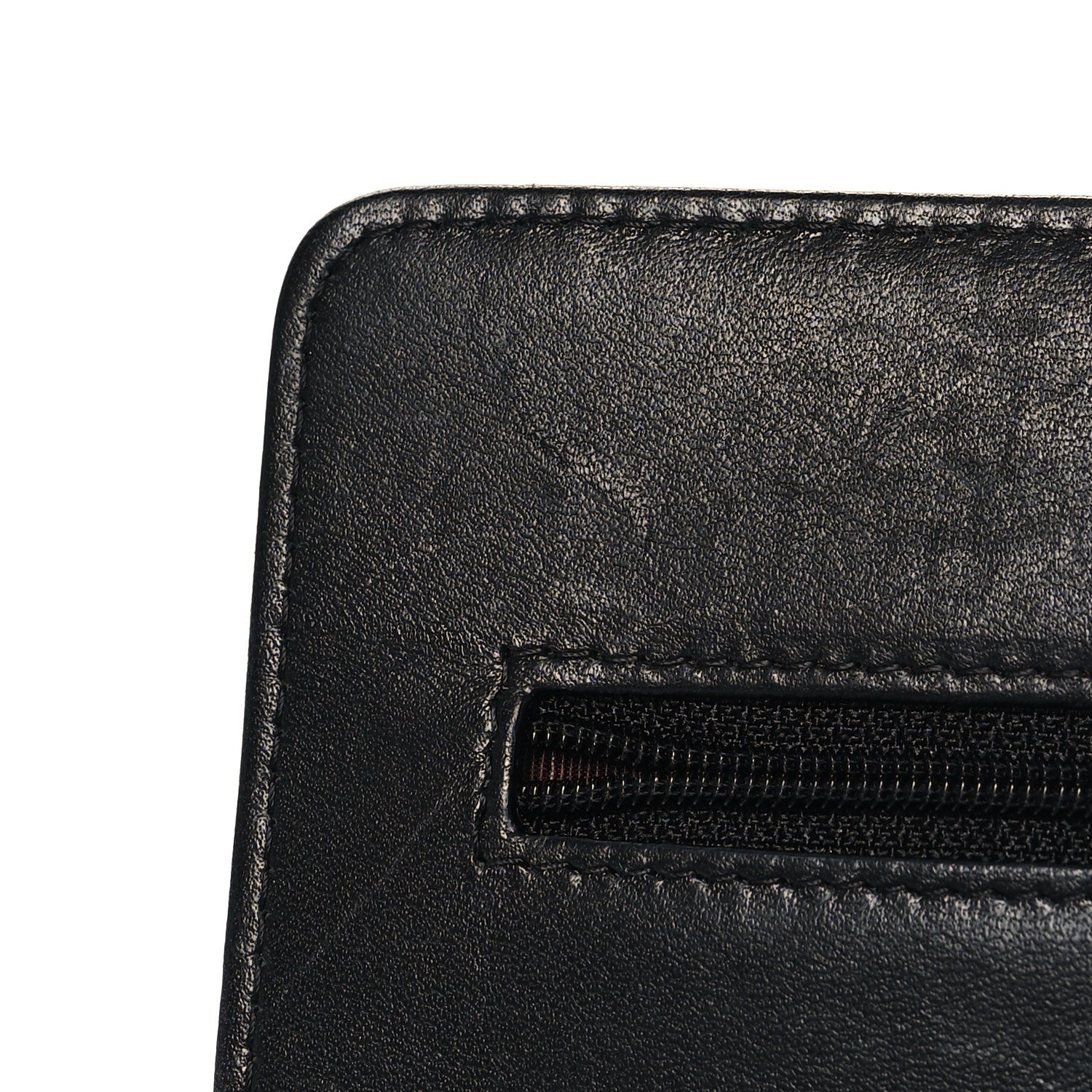 Chanel Lambskin Quilted Wallet On Chain WOC Black 12 of 13