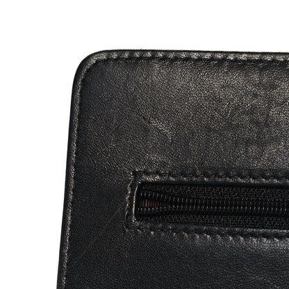 Chanel Lambskin Quilted Wallet On Chain WOC Black 12 of 13