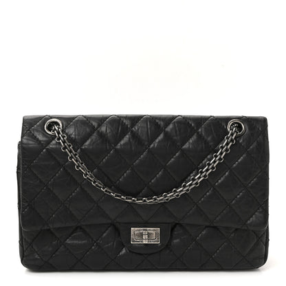 Chanel Aged Calfskin Quilted 2.55 Reissue 226 Flap Black 1 of 10