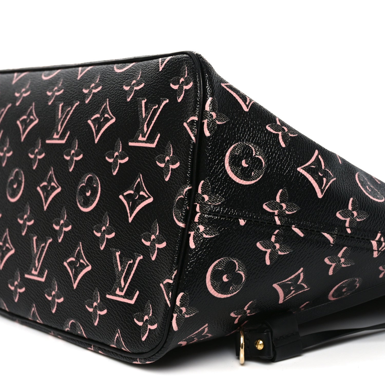 Louis Vuitton Monogram Fall For You Neverfull MM Black 9 of 9