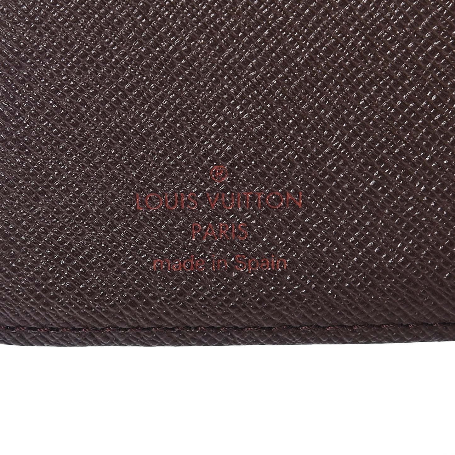 Damier Ebene Small Ring Agenda Cover